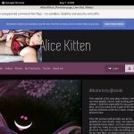 Alice Kitten New Movies