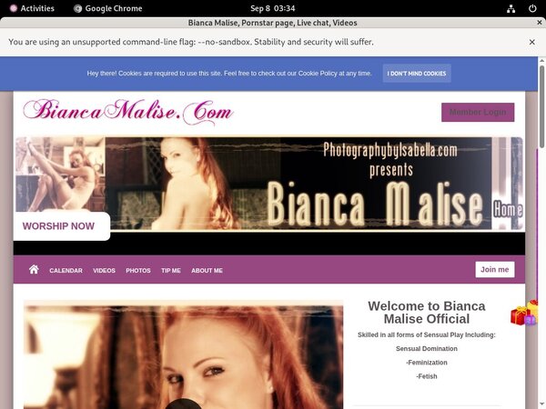 Bianca Malise Paypal Signup