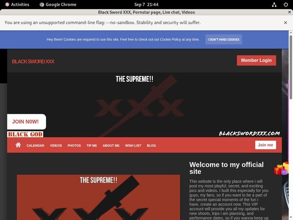 Black Sword XXX New Password