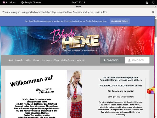 BlondeHexe Free Trial 2018