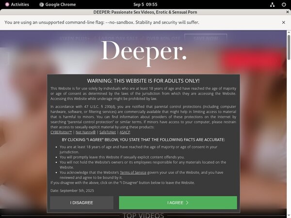 Deeper ??