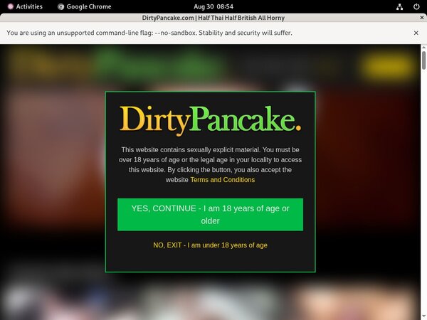 Dirty Pancake Signup Discount