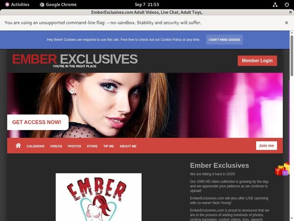 EmberExclusives Free Trial Membership