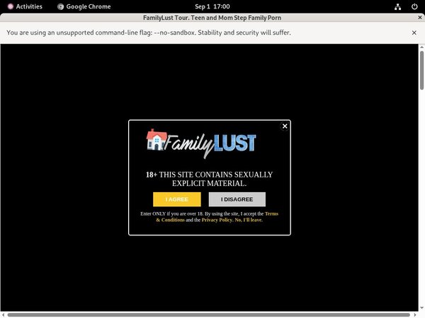 Familylust.com Join With SMS