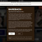 Free Bareback Plus Movie
