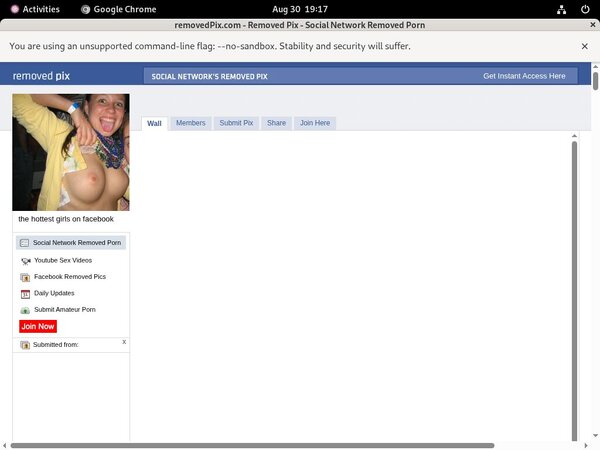 Free Removed Pix Password Account