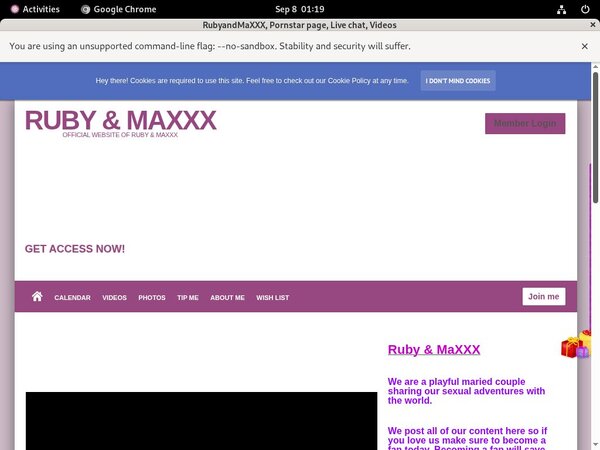 Free Rubyandmaxxx Premium Acc