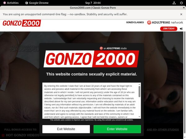 Gonzo2000.com Get Membership