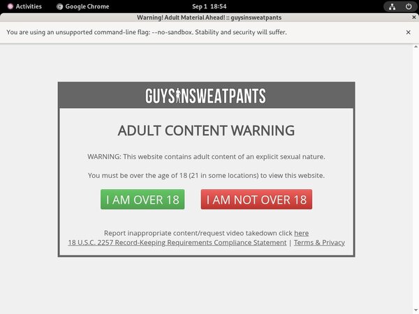 Guys In Sweatpants Members