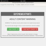 Guysinsweatpants You