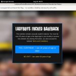 Ladyboys Fucked Bareback Get Trial Membership