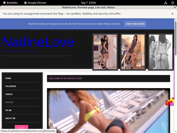 NadineLove With Paypal Acc