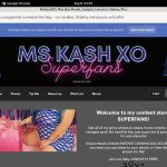Porn MsKashXO Free