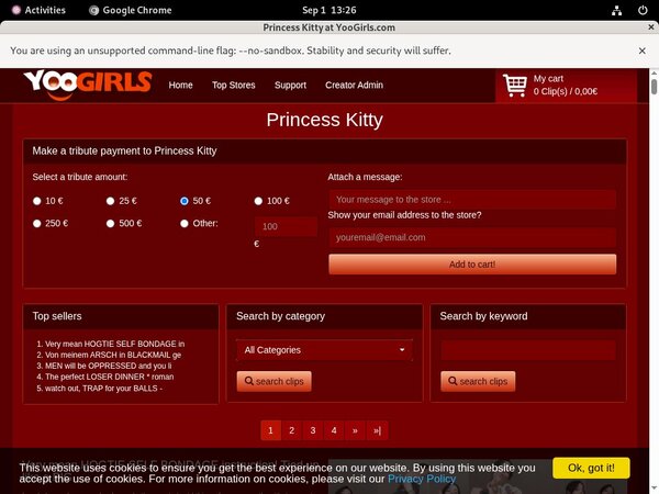 PrincessKitty Form