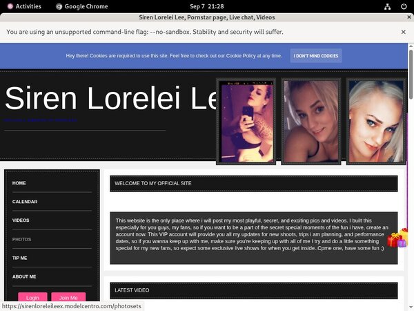Siren Lorelei Lee Avec IBAN / SEPA