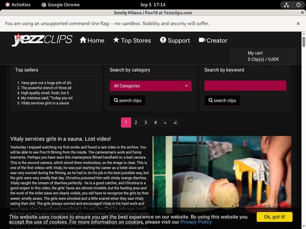 Smelly Milana Porn Passwords