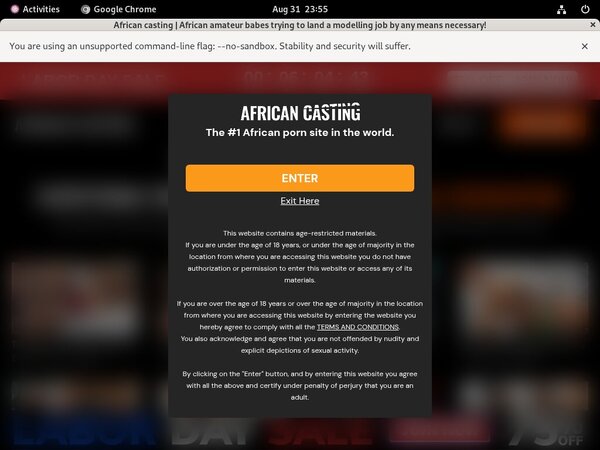 Special African Casting Trial
