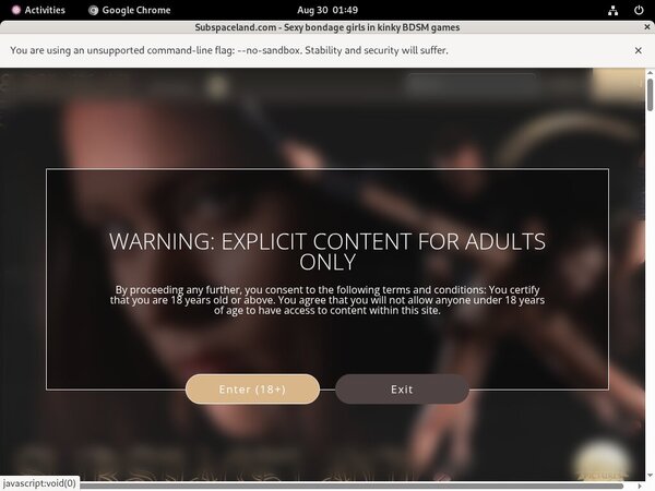 Subspace Land Premium