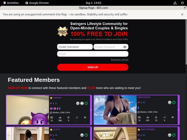 Swingersdateclub Account 2014