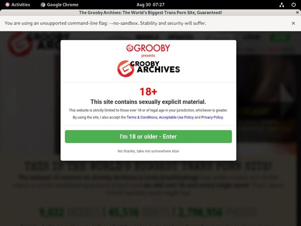 The Grooby Archives Free Members