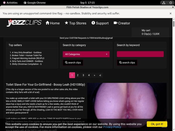 Trailer FilthFetishStudios