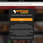 Trial African Lesbians Free