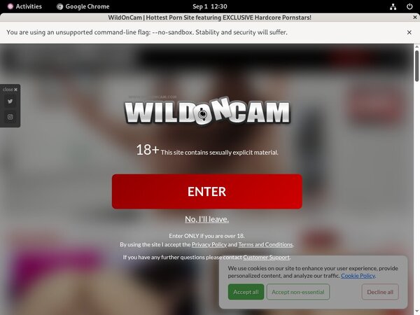 Wild On Cam Porn Pass