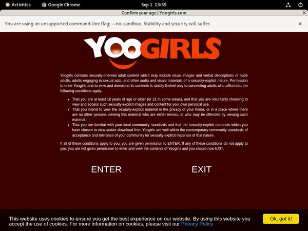 Yoogirls.com Automatische Incasso