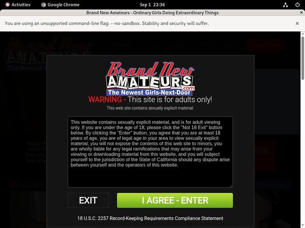 Brand New Amateurs Porn Password