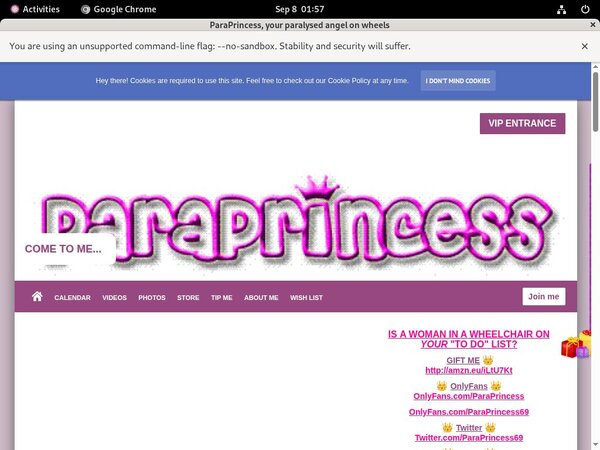 Paraprincess Official Site Paraprincess Official Site