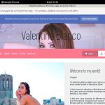 Accounts Free Valentinabiancox.com